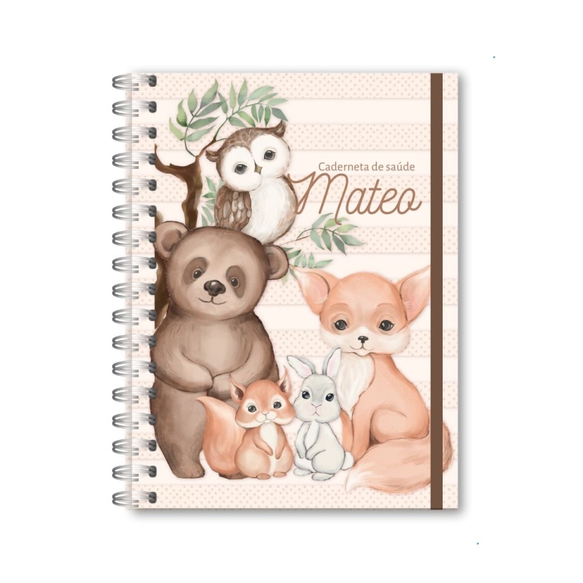 CADERNETA DE SAÚDE ANIMAIS MENINO