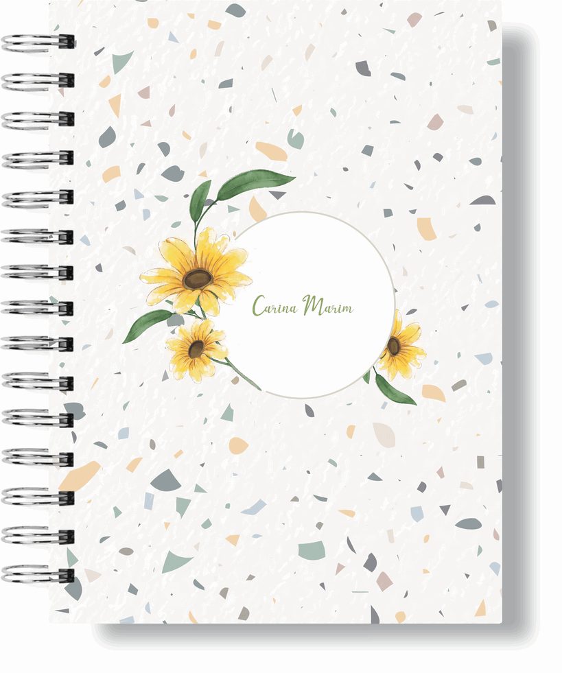 AGENDA - FLOR AMARELA