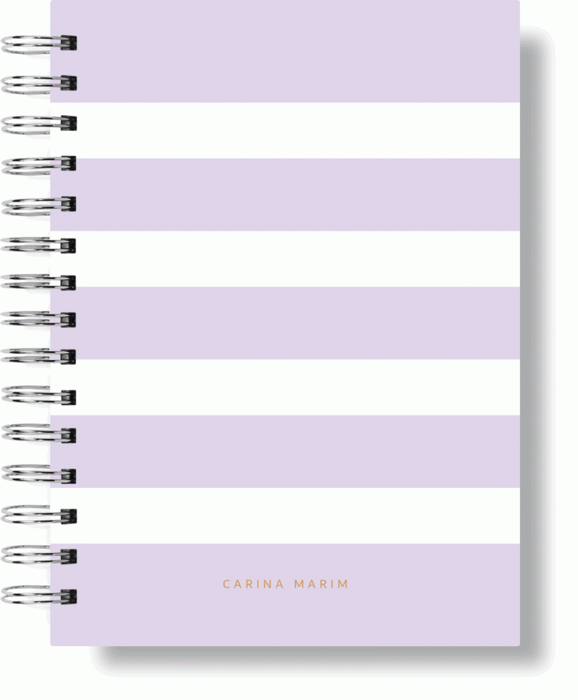 AGENDA - LISTRAS LILÁS