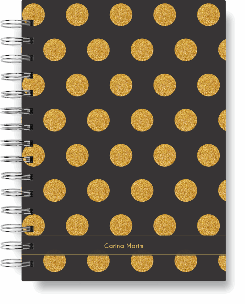 AGENDA - POÁ AMARELO E PRETO