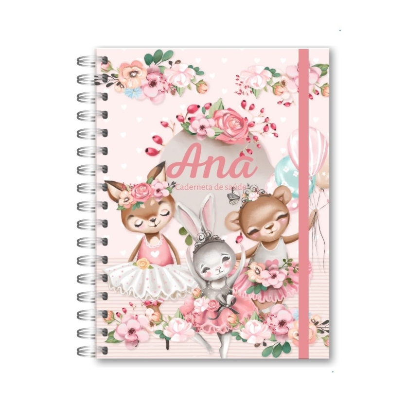 CADERNETA DE SAÚDE - ANIMAIS BAILARINA
