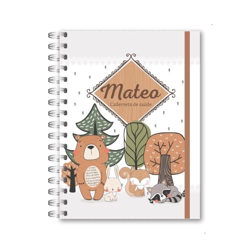 CADERNETA DE SAÚDE - ANIMAIS NA FLORESTA