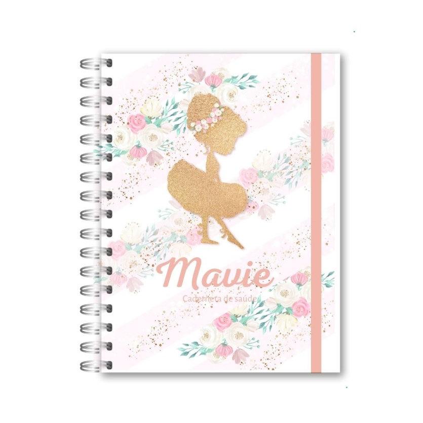CADERNETA DE SAÚDE - BAILARINA MENINA