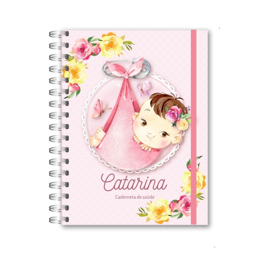 CADERNETA DE SAÚDE - BEBÊ MENINA