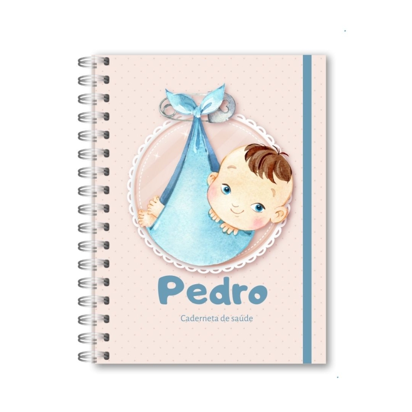 CADERNETA DE SAÚDE - BEBÊ MENINO