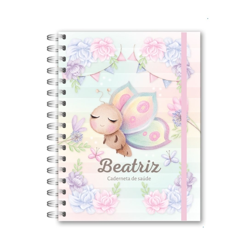 CADERNETA DE SAÚDE - BORBOLETA BABY
