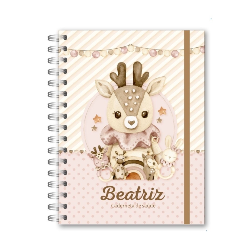 CADERNETA DE SAÚDE - BRINQUEDOS BOHO