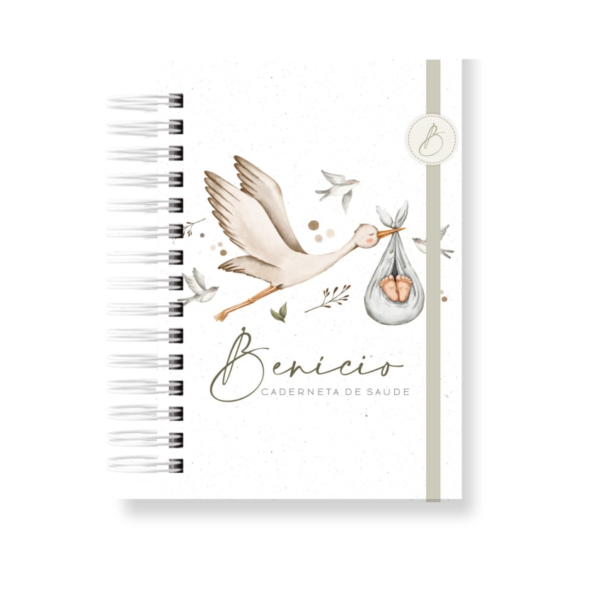 CADERNETA DE SAÚDE - CEGONHA BABY BOY