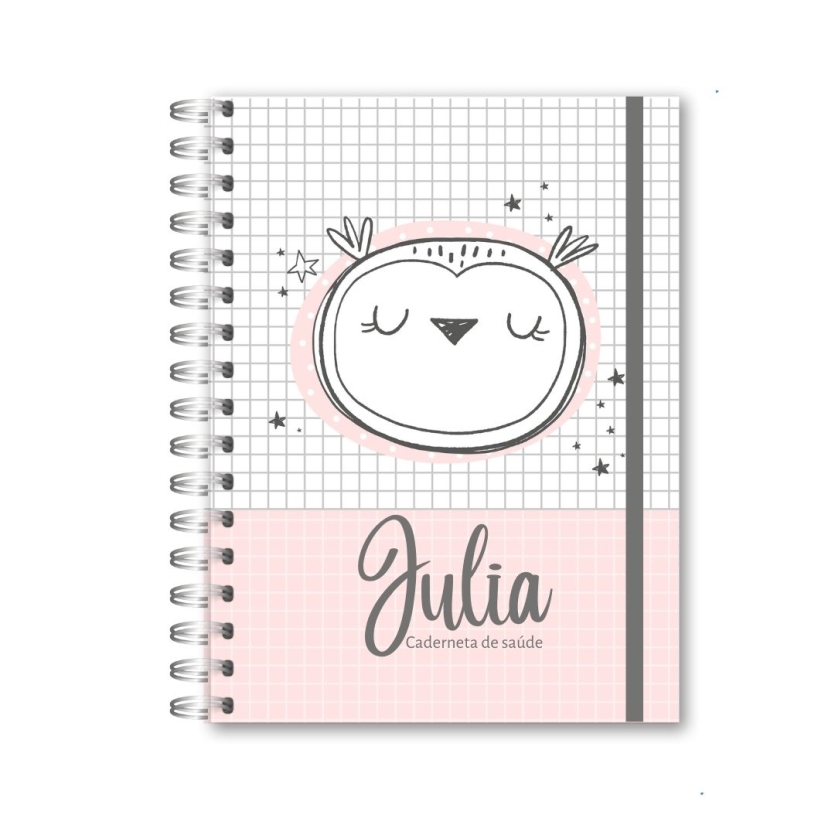 CADERNETA DE SAÚDE - CORUJA ESCANDINAVA