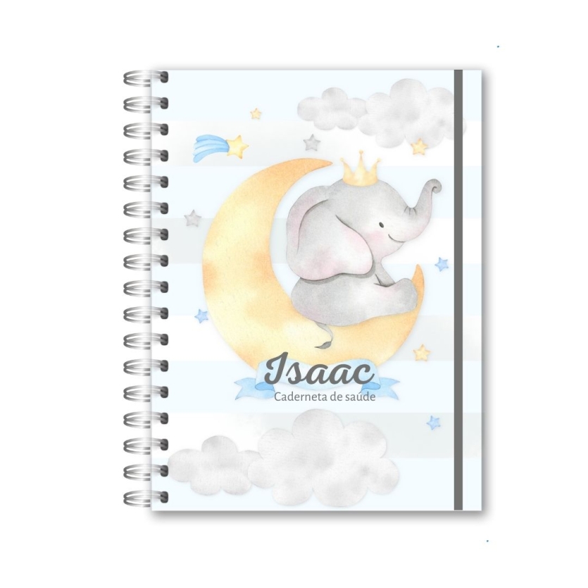 CADERNETA DE SAÚDE - ELEFANTINHO NA LUA