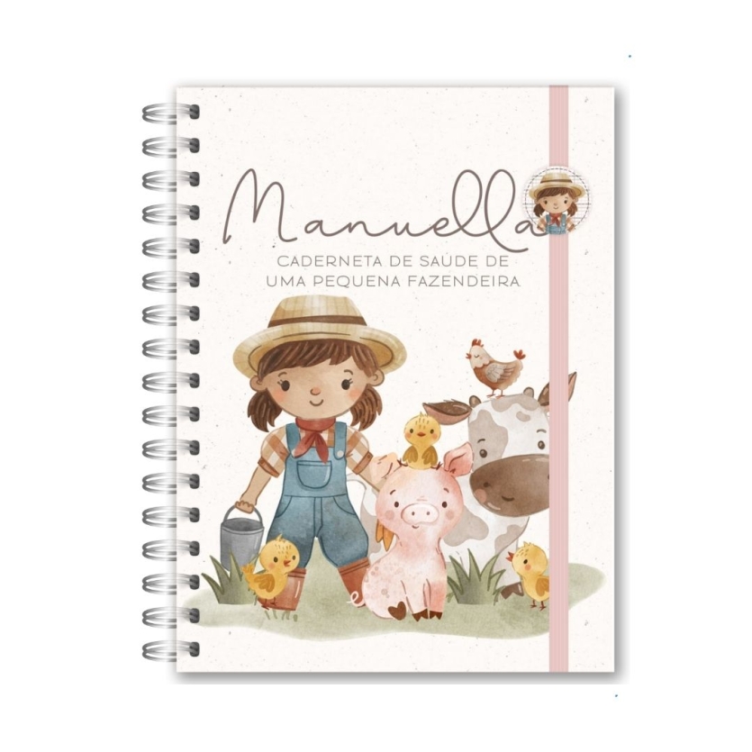 CADERNETA DE SAÚDE - FAZENDINHA MENINA