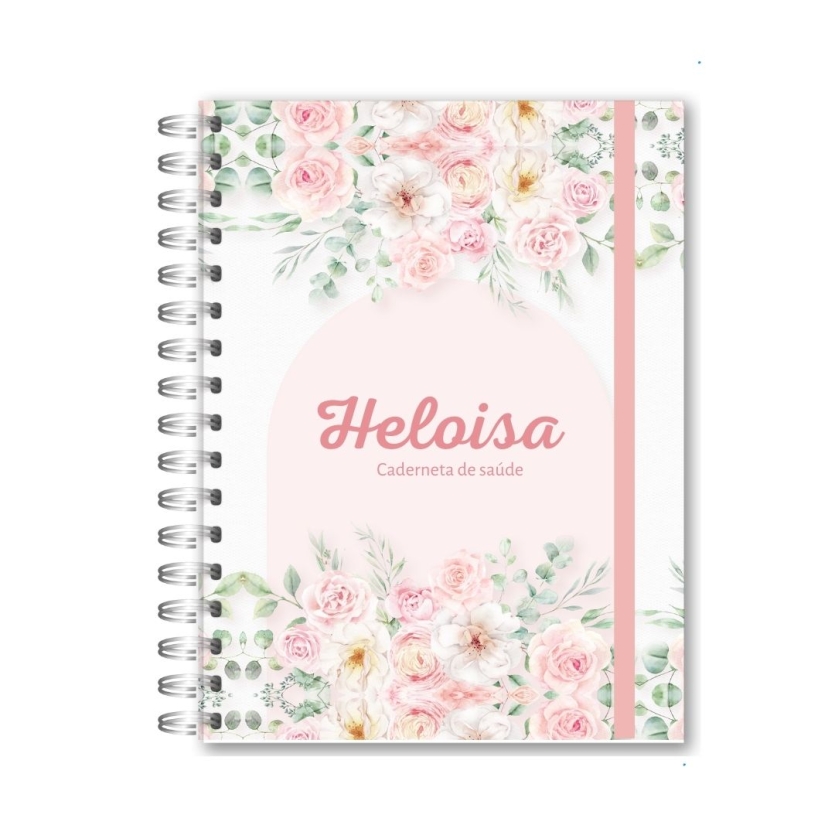 CADERNETA DE SAÚDE - FLORAL 3
