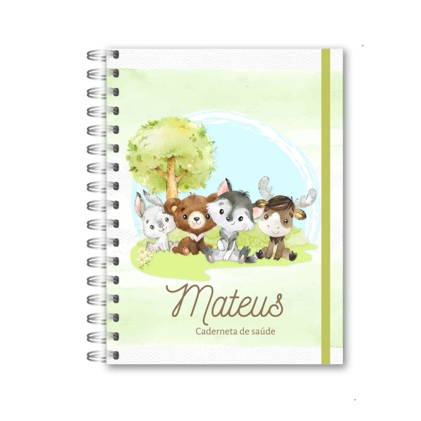 CADERNETA DE SAÚDE - FLORESTA ANIMAIS