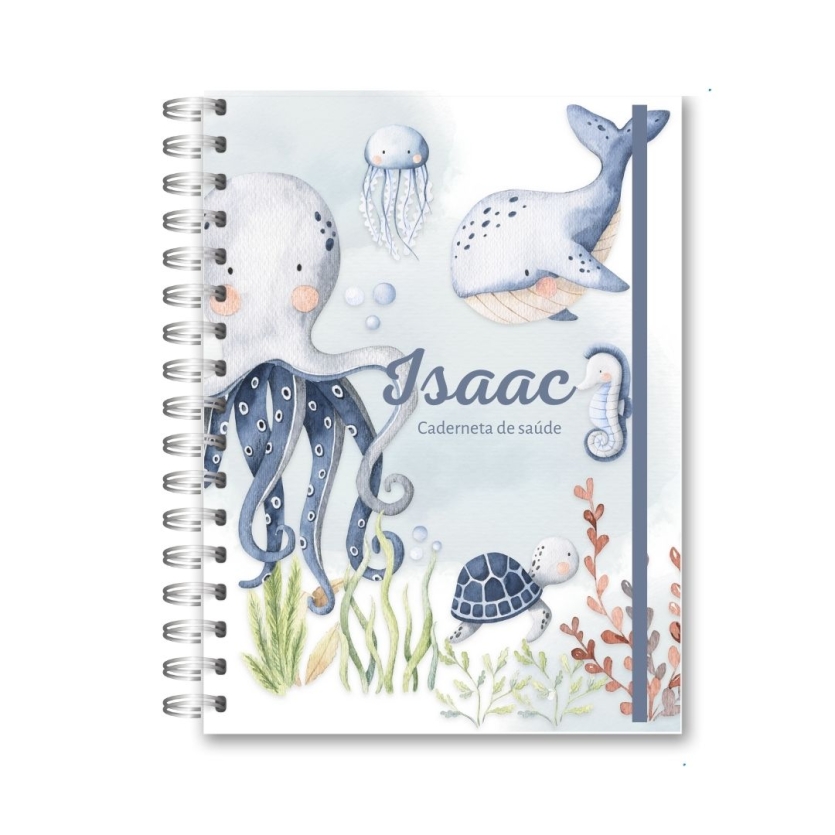 CADERNETA DE SAÚDE - FUNDO DO MAR