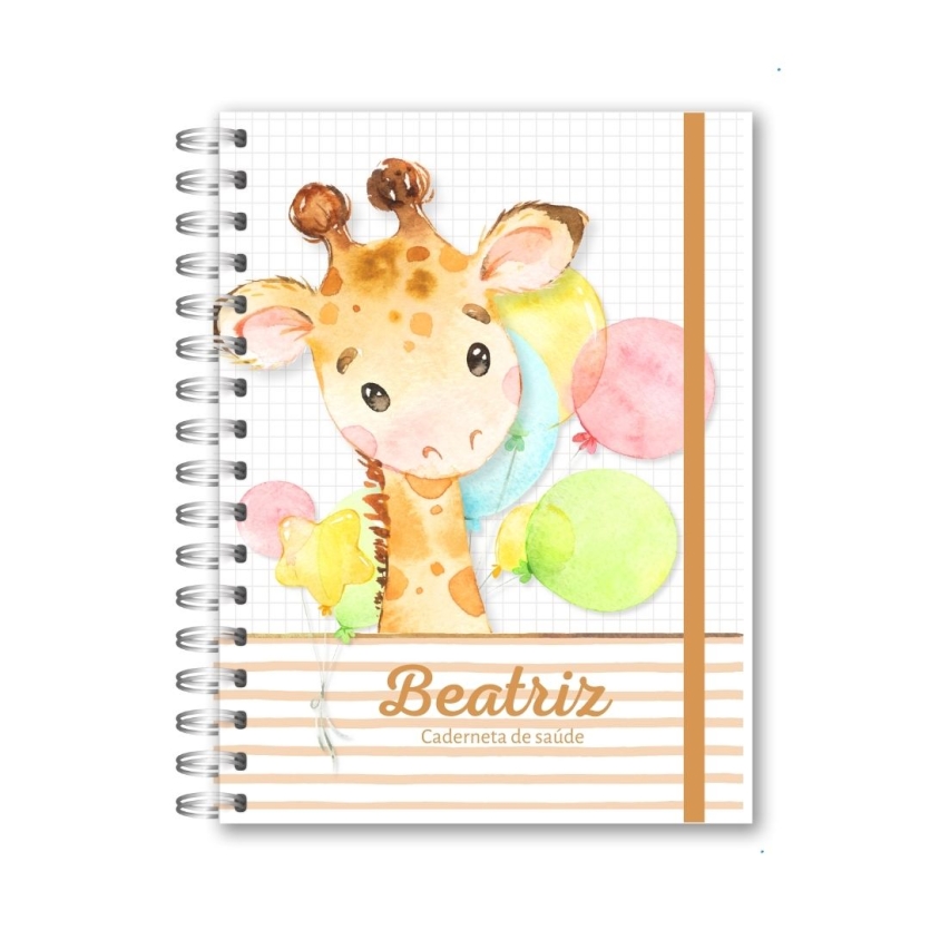 CADERNETA DE SAÚDE - GIRAFINHA MENINA