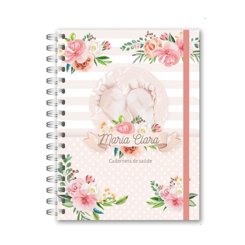CADERNETA DE SAÚDE - PEZINHOS MENINA