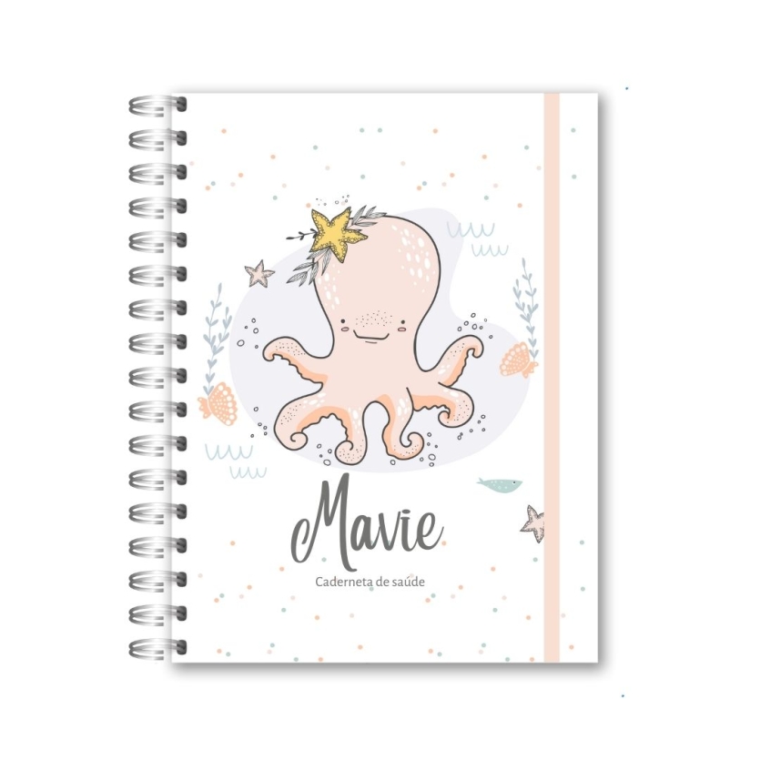 CADERNETA DE SAÚDE - POLVO MENINA