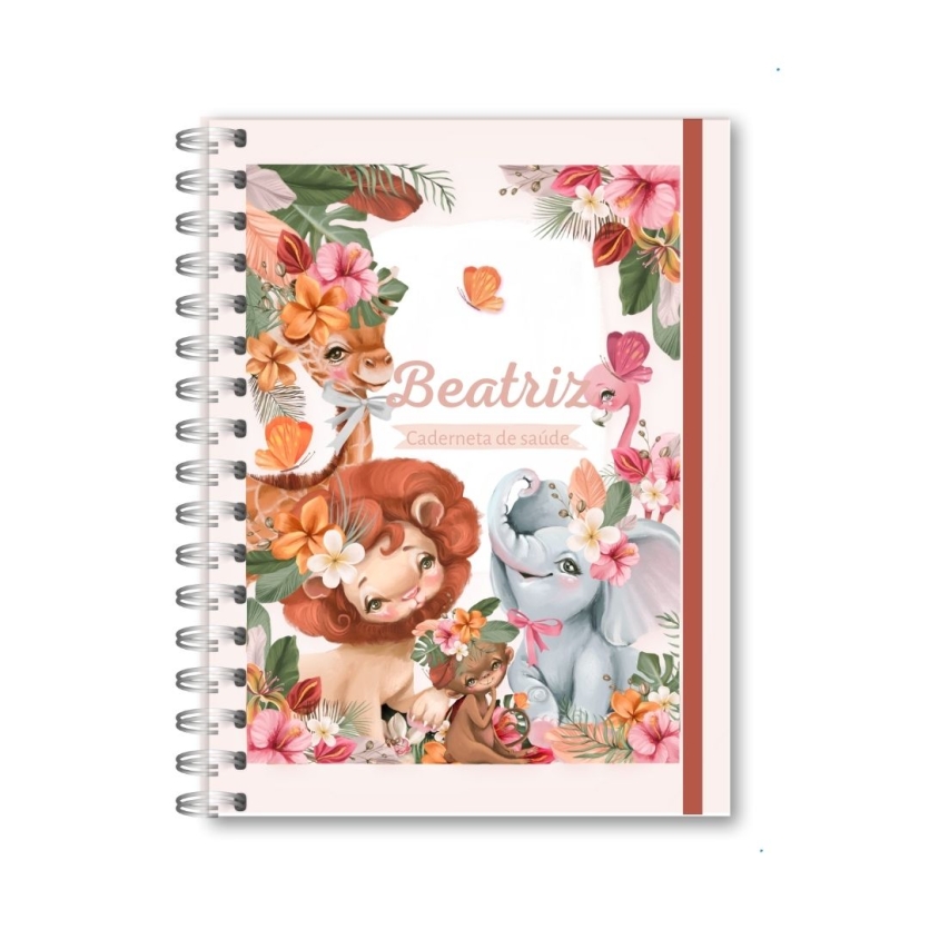 CADERNETA DE SAÚDE - SAFARI MENINA 2