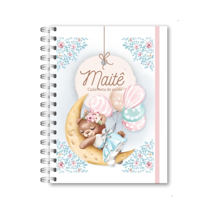 CADERNETA DE SAÚDE - URSINHA AQUARELA