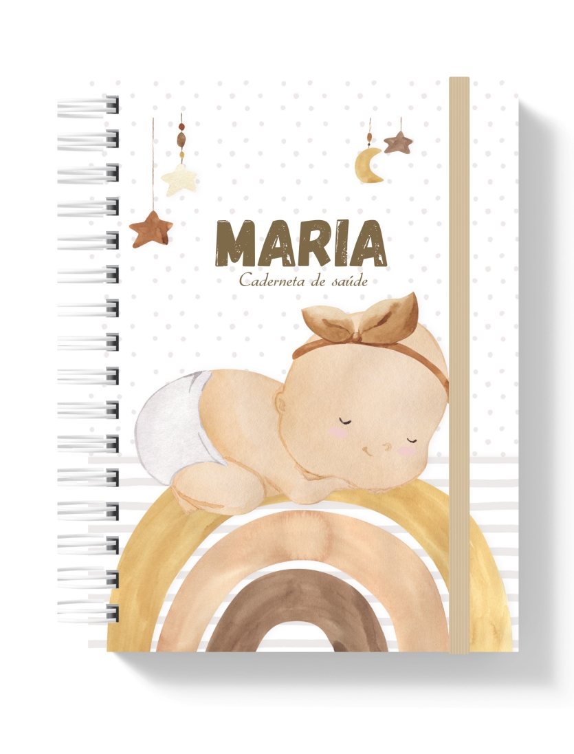 CADERNETA DE VACINAS - SONHE ALTO MENINA